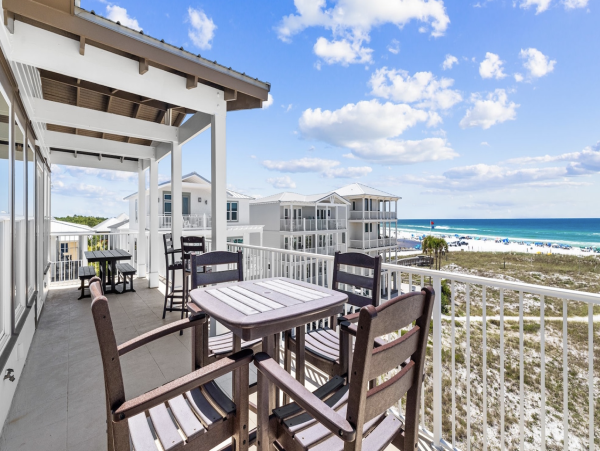 Six Bedroom Gulf Front Vacation Rental in Grayton Beach